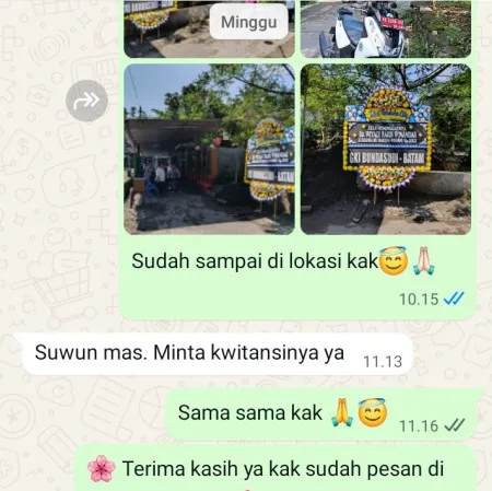 Pengiriman Papan Bunga Duka Sekartejo Pituruh