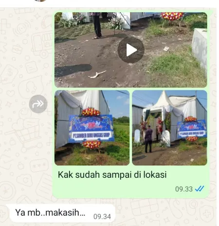 Pengiriman Karangan Bunga Sekartejo Pituruh