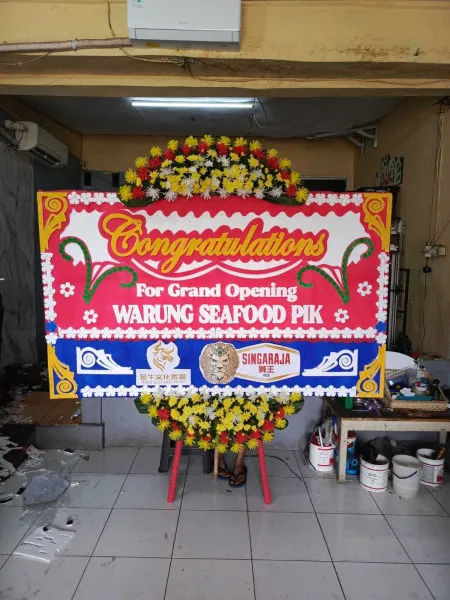 Papan Bunga Ucapan Selamat Sekartejo Pituruh